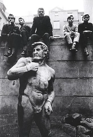 Boys in the Steglitz Yard, Berlin , 1959 by Will McBride.