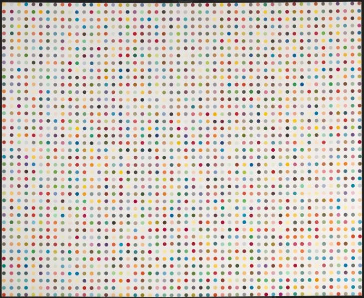 Anthraquinone-1-Diazonium Chloride , 1994 by Damien Hirst