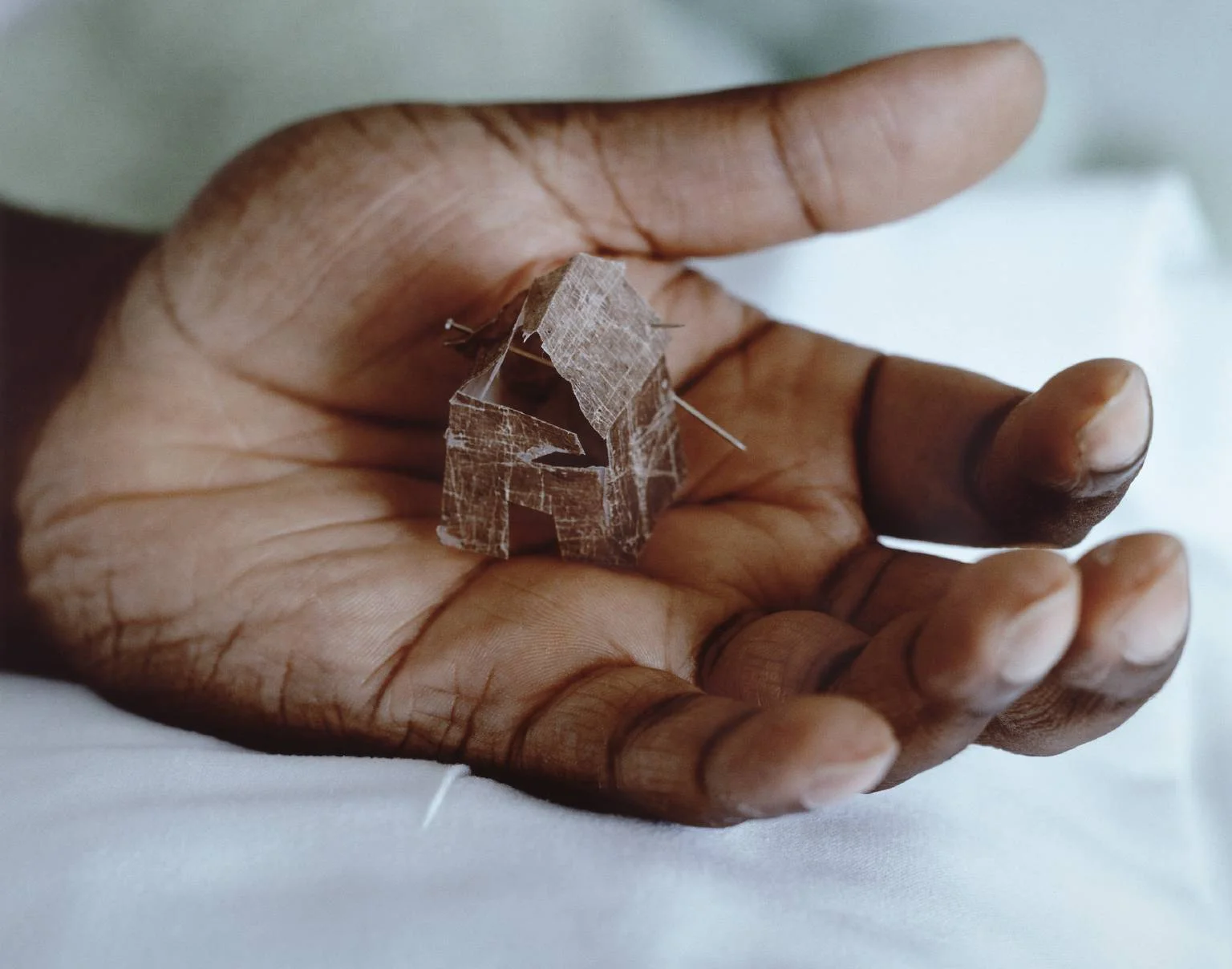 In the House of My Father , 1996–7 by Donald Rodney.