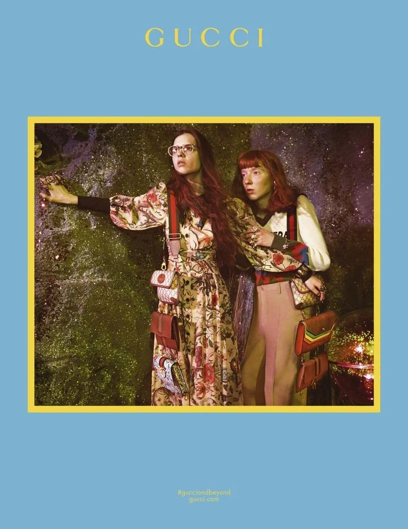 Gucci AW17 campaign shot by Glen Luchford.