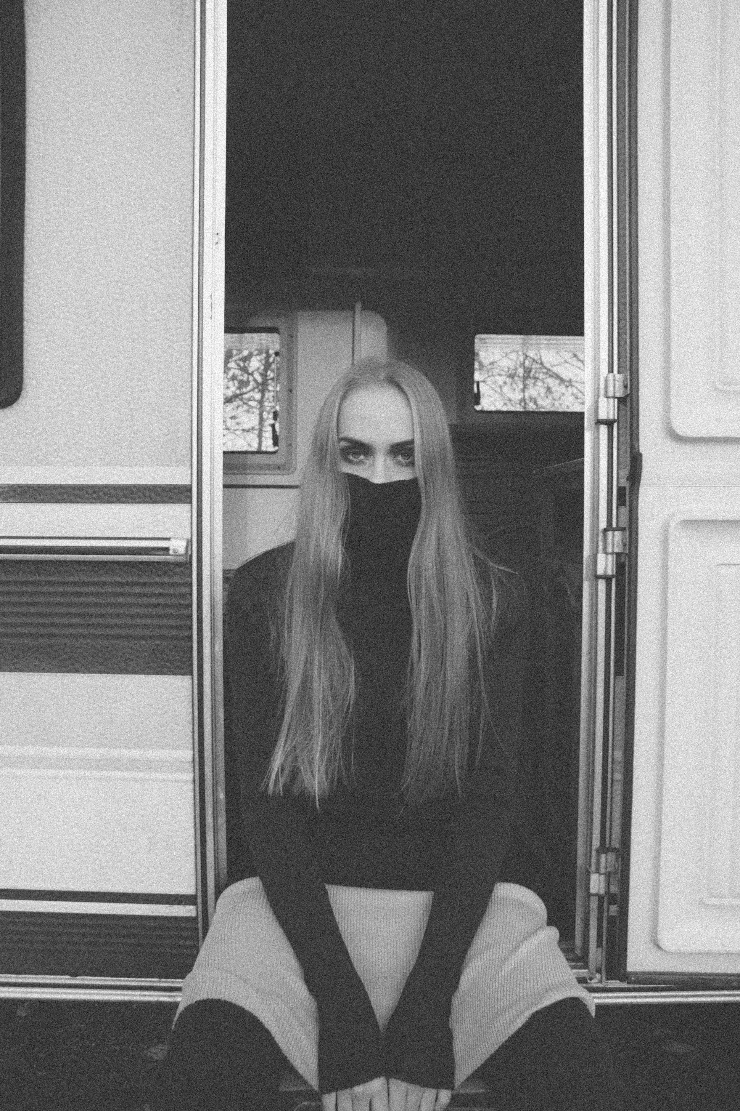 Merilin Ruus wears Saara-Samantha Steinberg's collection, Make-Up by Laura-Liisa Srubišek.