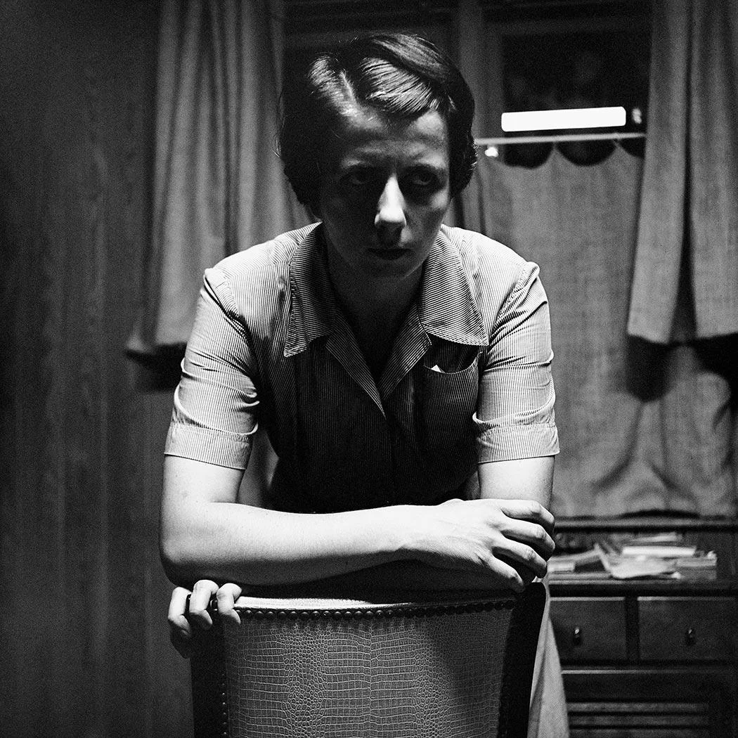 Vivian Maier 's self-portrait, 1956.