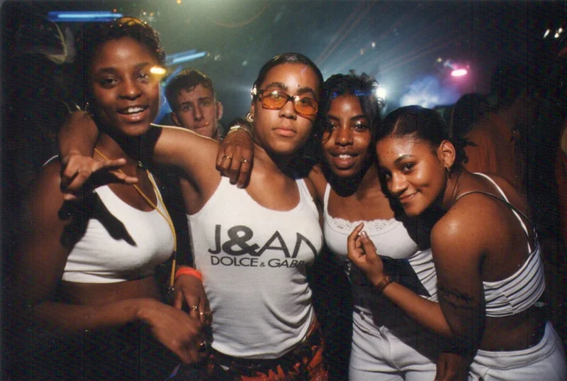 Club night ‘Heat’ held at Hastings Pier. Photography Tristan O’Neill, 1997.