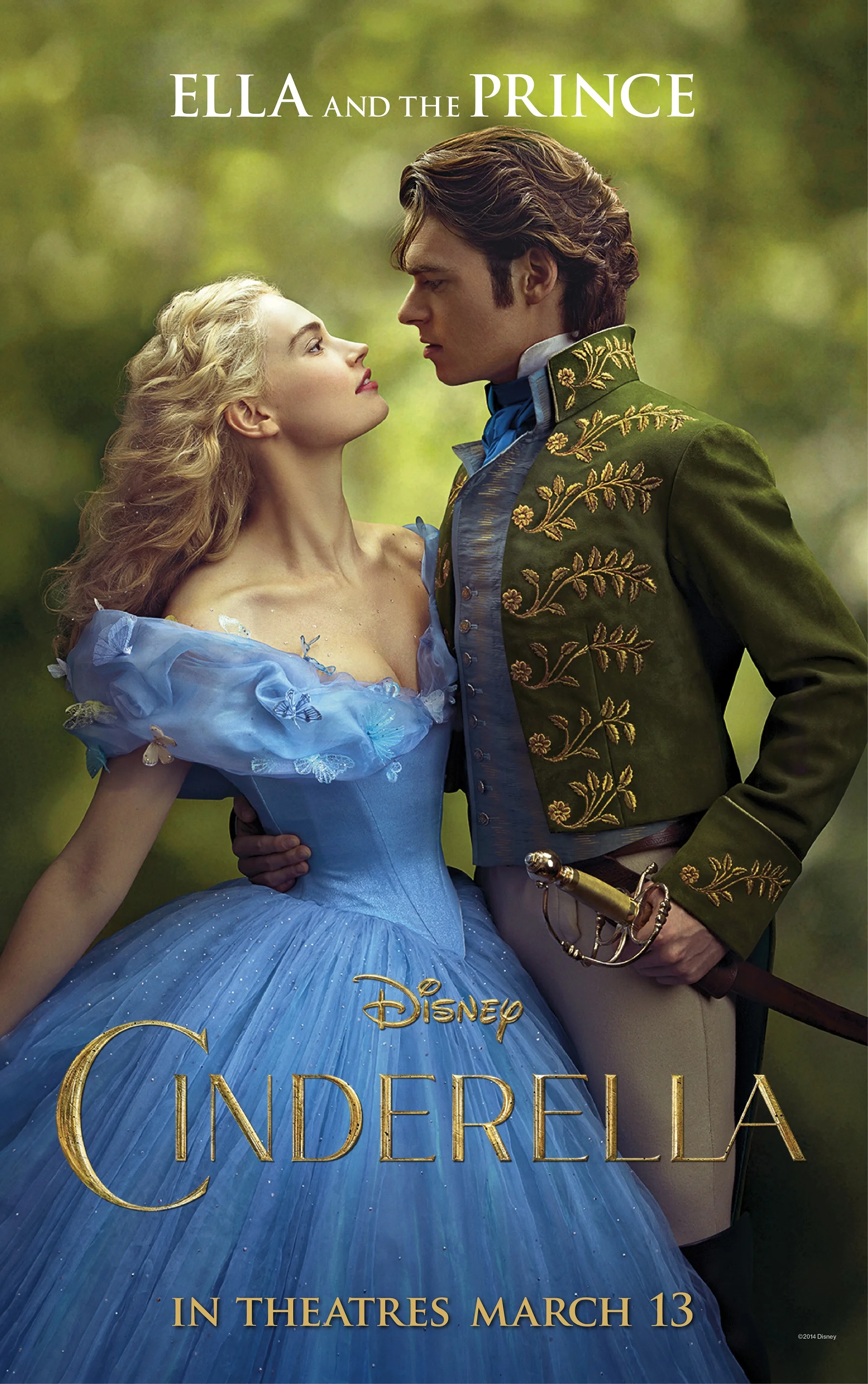 C inderella, 2015 - directed by Kenneth Branagh and produced by Walt Disney Pictures. 