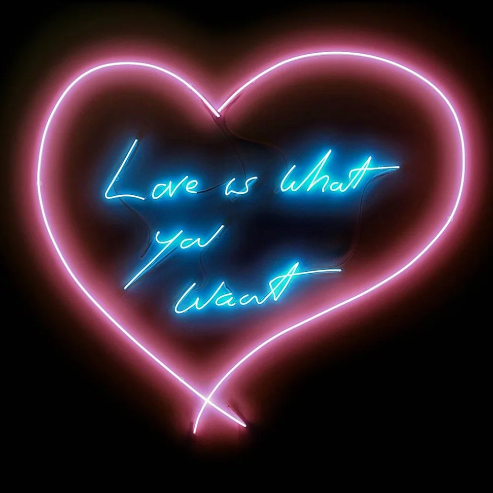 Love is What You Want , 2015 by Tracey Emin