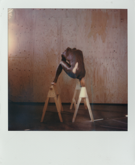 Self portrait polaroid from the series ‘ Own Narrative ’.