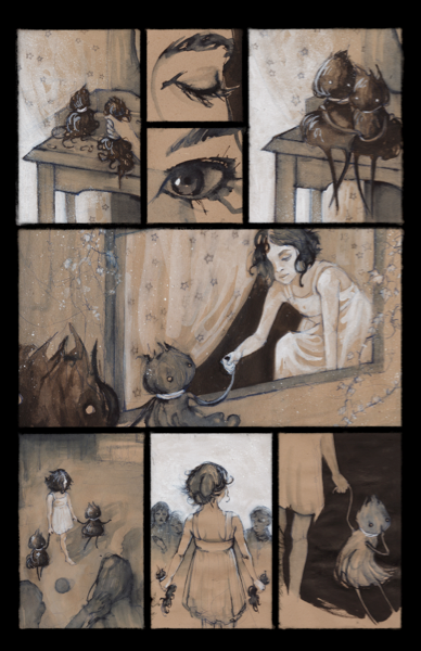 Meanwhile comic.