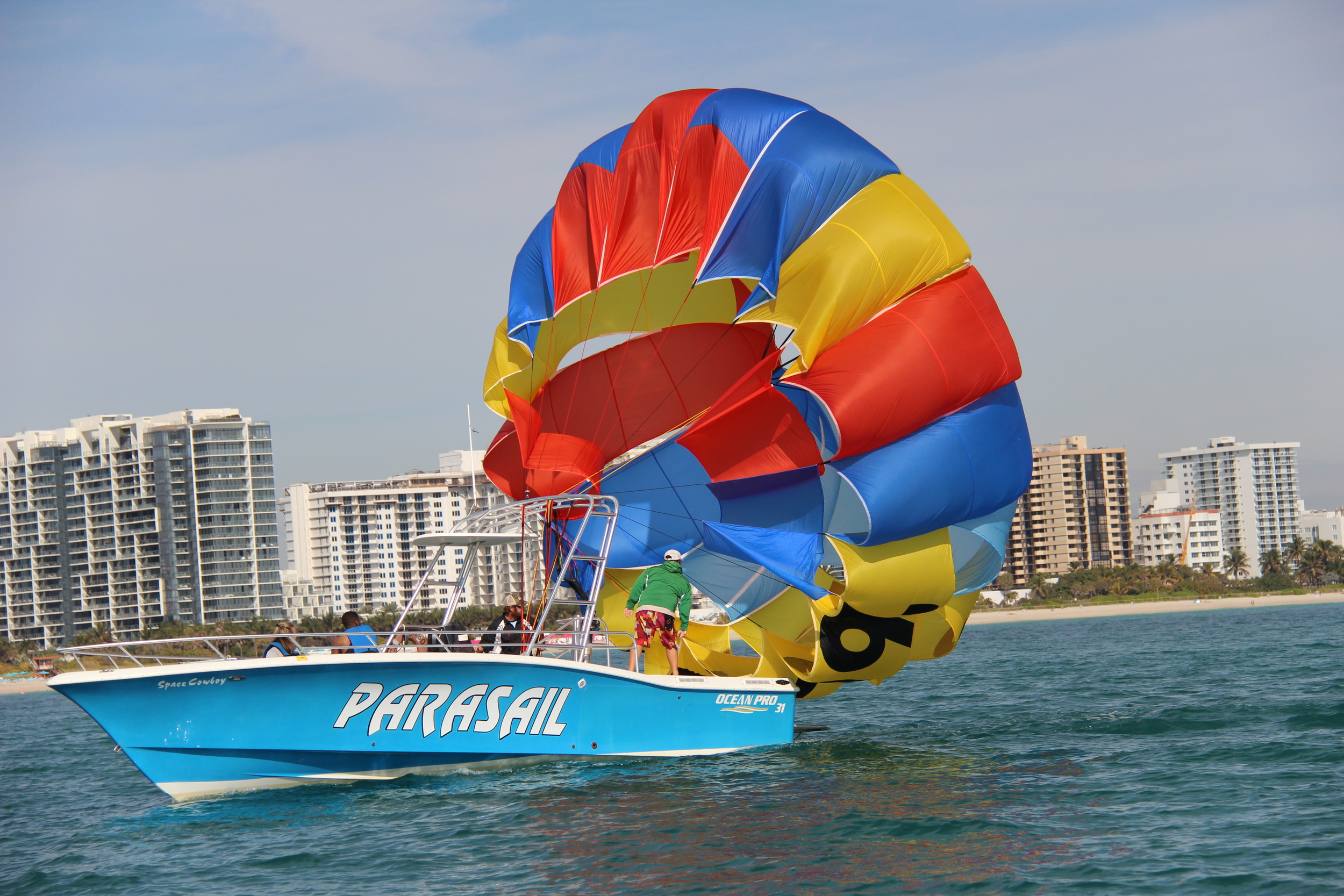 South Beach Parasail