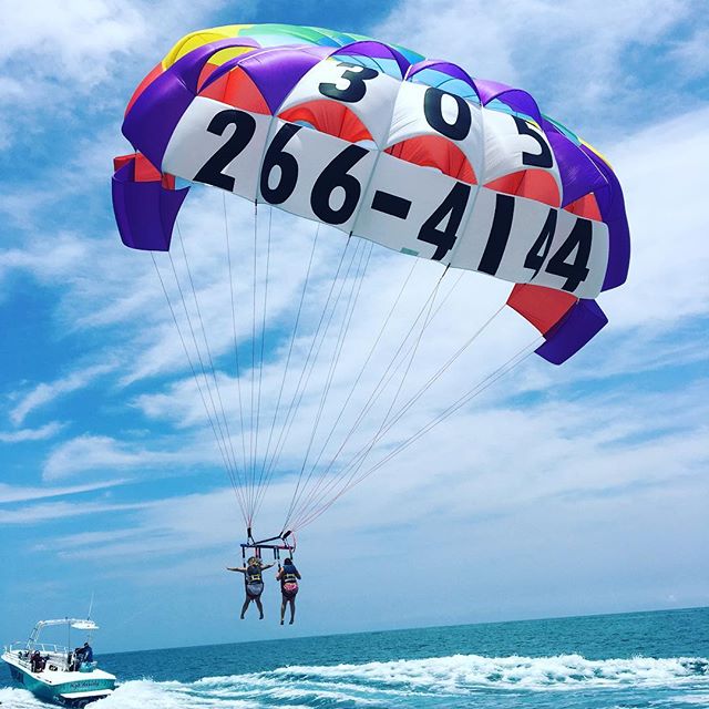 Time to take #flight w/#southbeachparasail #birdseyeview #southbeach #miami #miamibeach #bucketlist book online and save with our EARLY BIRD DISCOUNT $15 OFF!!!