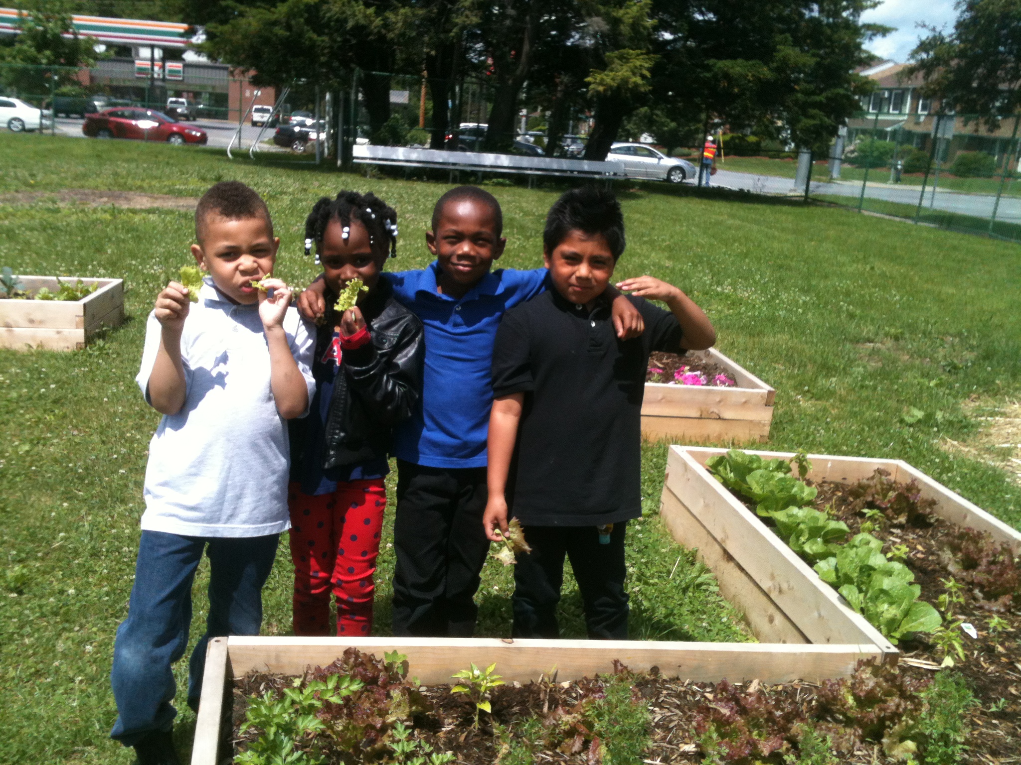 Krieger Garden 1st graders.JPG