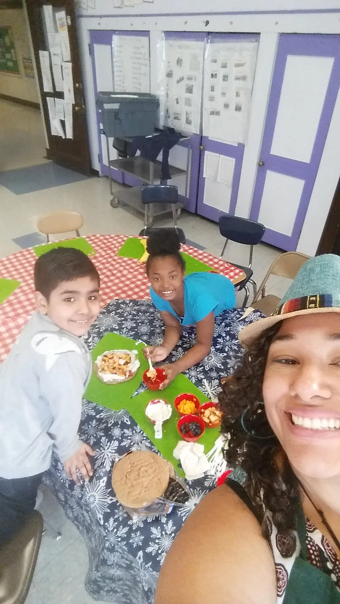 Students learn to experiment and taste new things.
