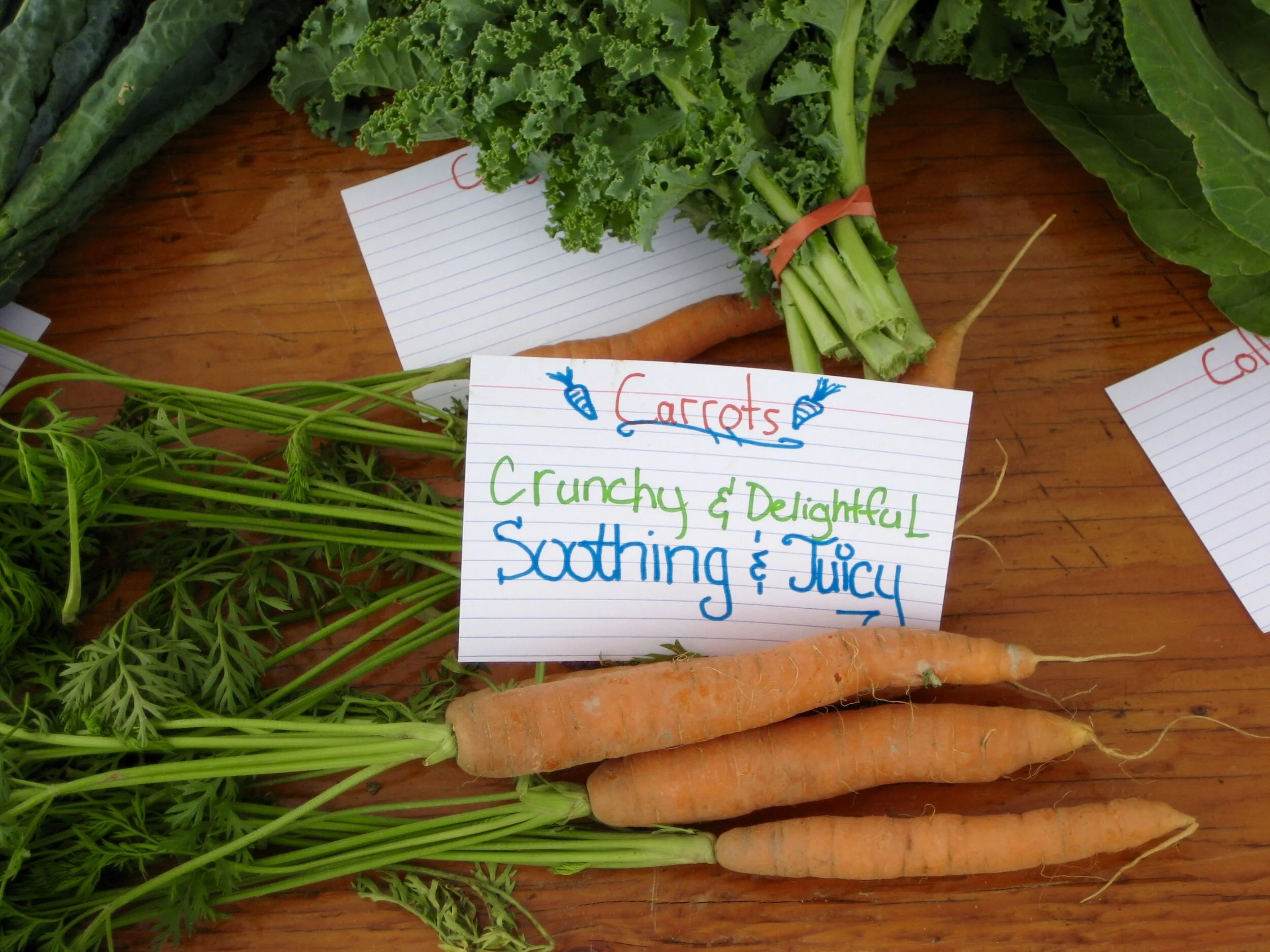 Learn to grow carrots in containers with Kathryn