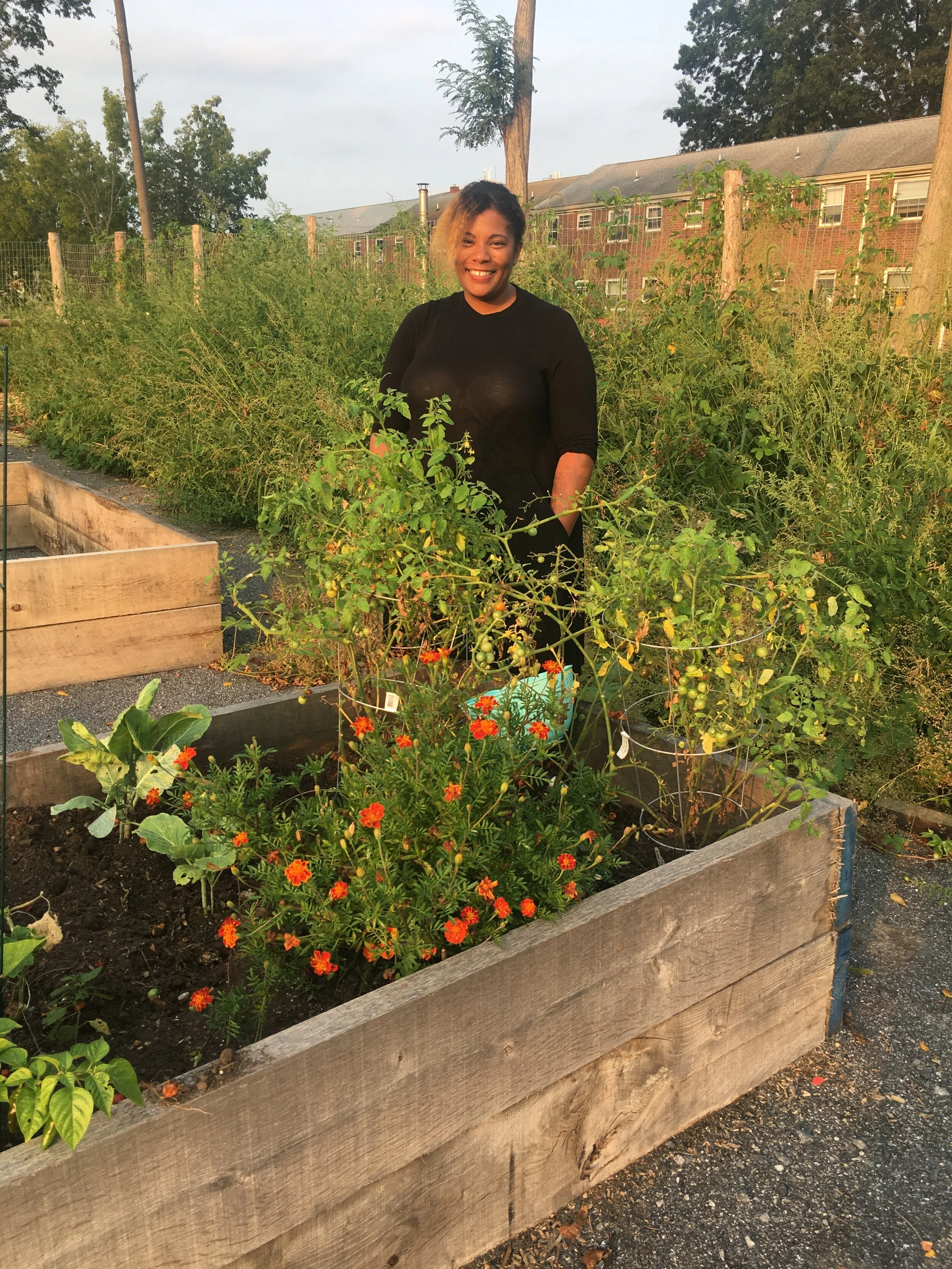 Spotlight on Community Gardeners at the Pershing Avenue Neighborhood Farm