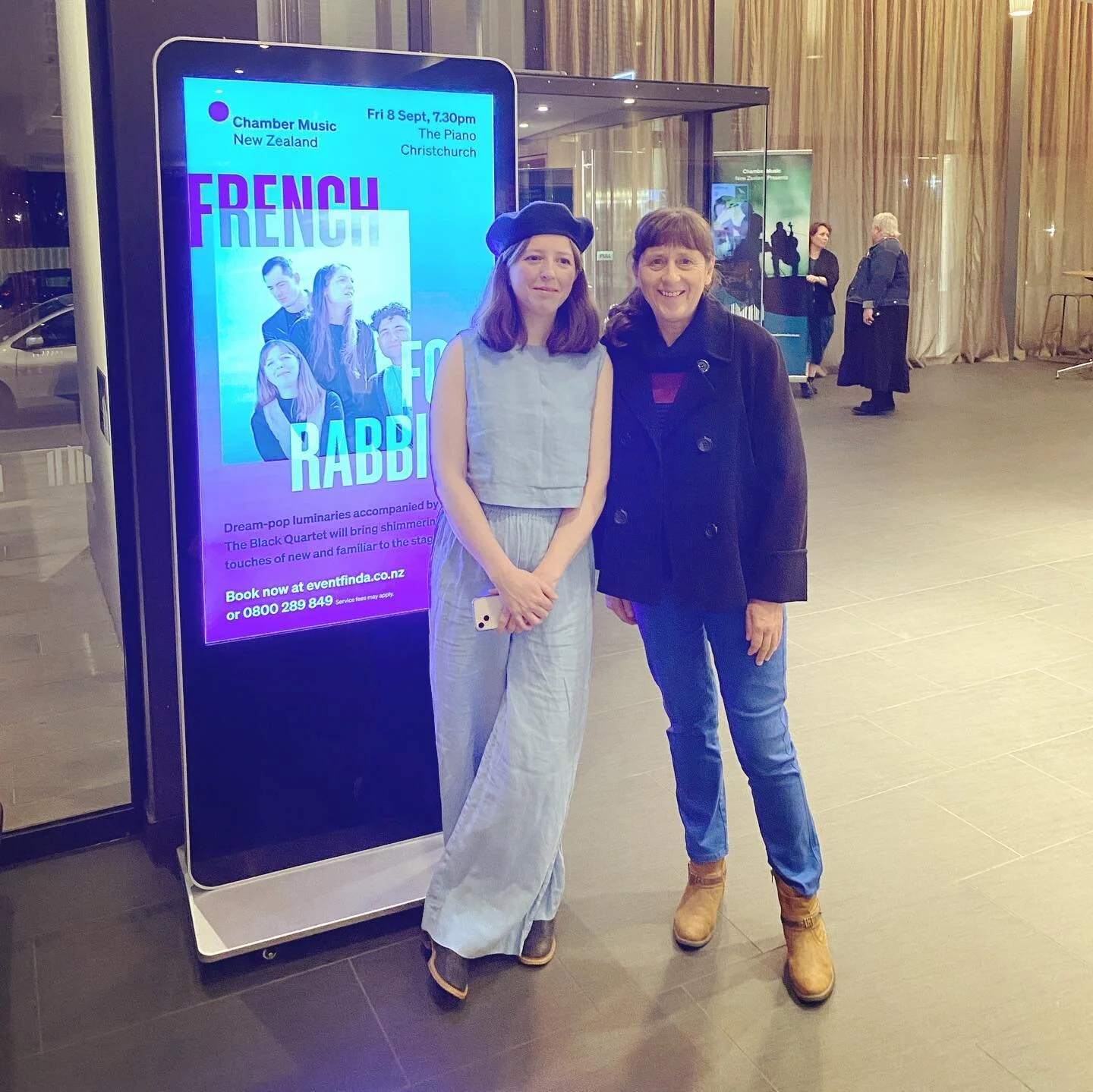 &mdash;&mdash; what a enchanting start to tour! We urge you to join us tonight in Tāmaki Makaurau, and next week in Pōneke and Ōtepoti to celebrate new music with string quartet - &lsquo;In the End I Won&rsquo;t Be Coming Home&rsquo;.

@chambermusicn