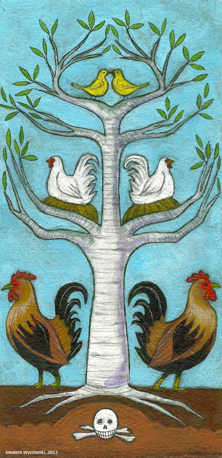 'The Tree', Acrylic, 2013