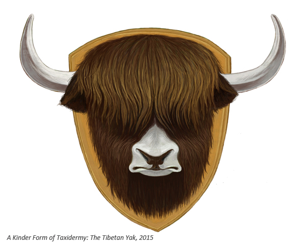 'Tibetan Yak', Digital, 2014