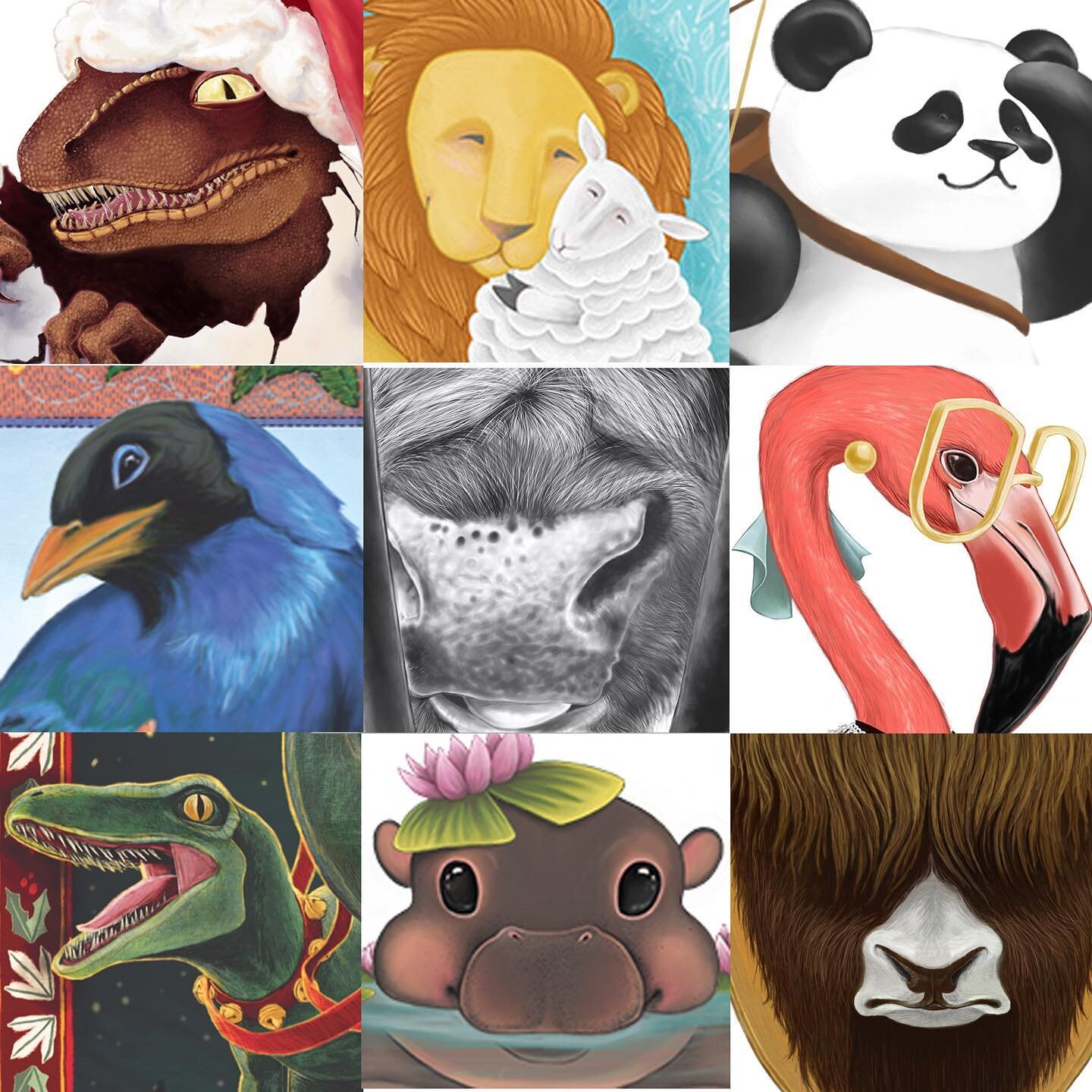 I panicked and divided my #faceyourart2020 challenge into two sections - human and animal. Things I learned while doing this.... 1. I need to complete more drawings. I have too many half doodles. 2. I tend to lean towards drawing dinosaurs and cows. 