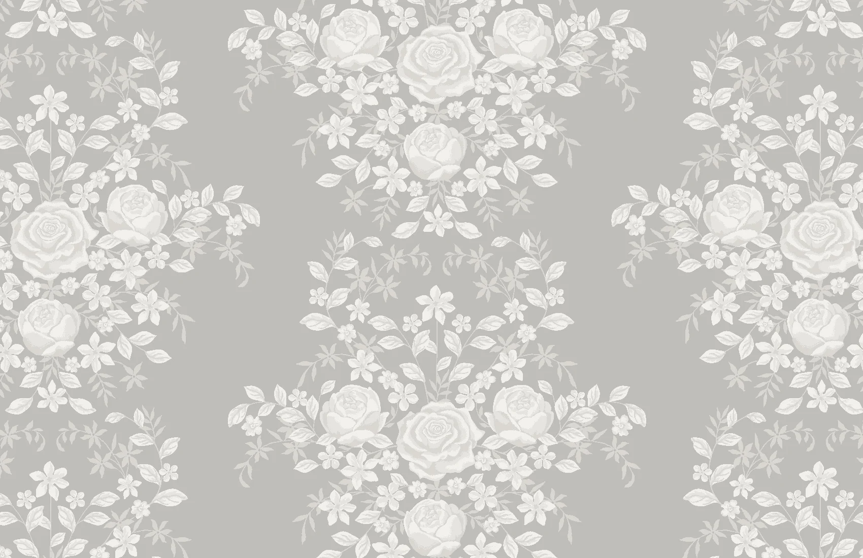 Delicate Rose Print for NYBG Quilt