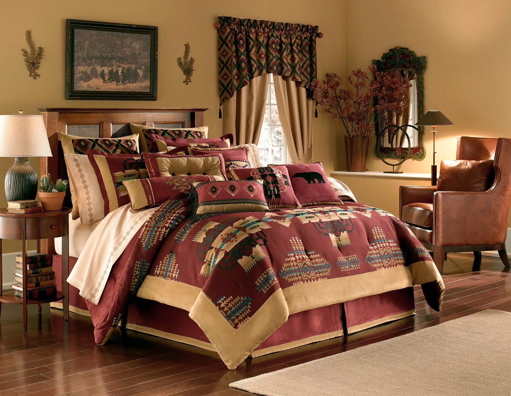 Eagle Ridge: Reba McEntire Reversible bedding for Dillard's
