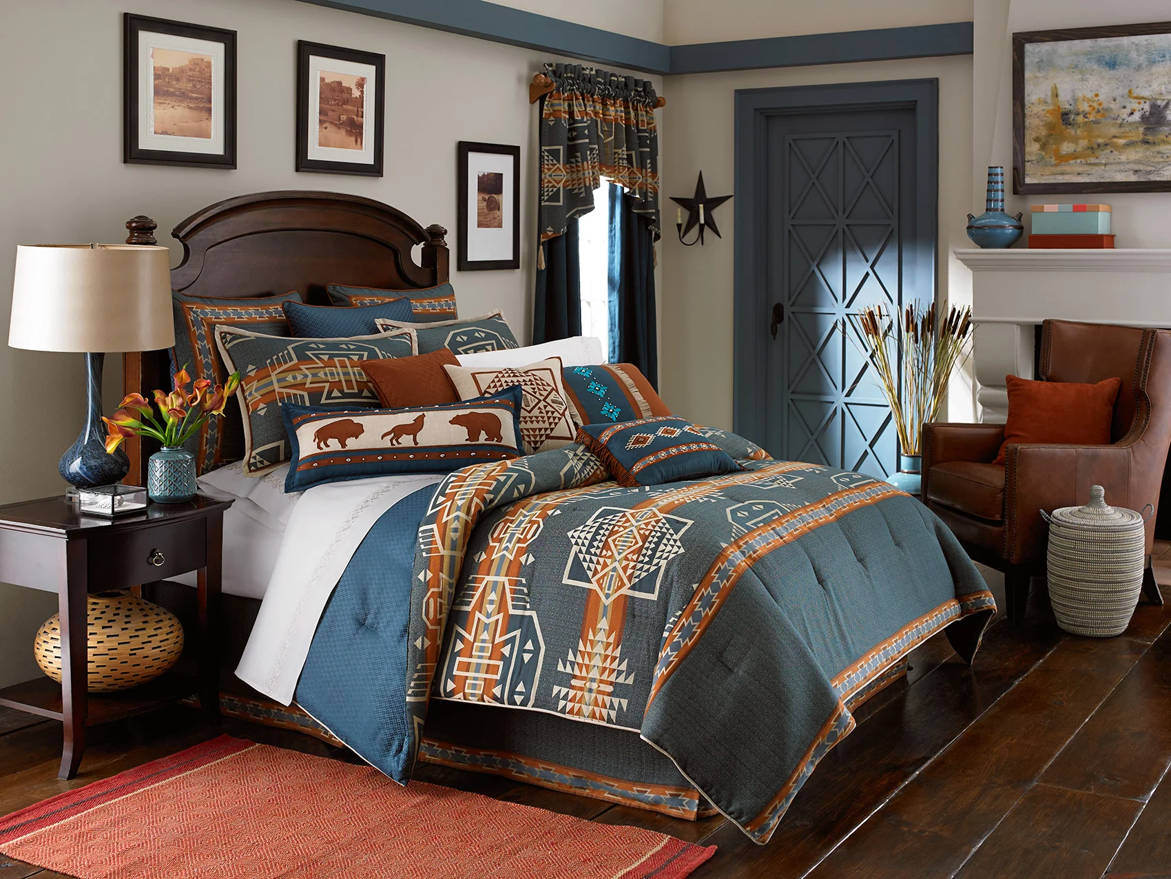 Rio Grande: Reba McEntire Reversible bedding for Dillard's