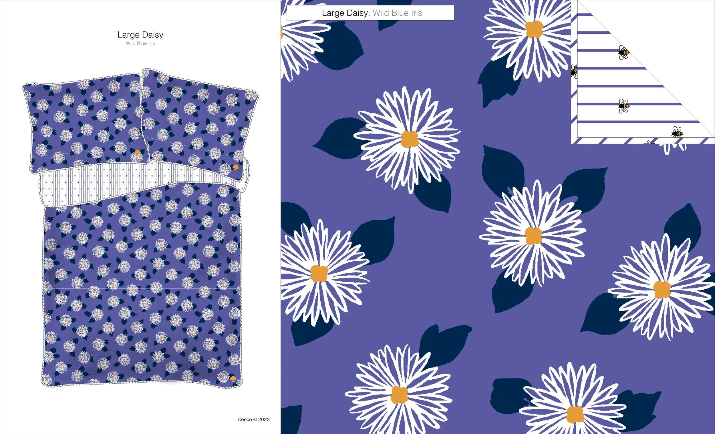 Large Daisy Comforter