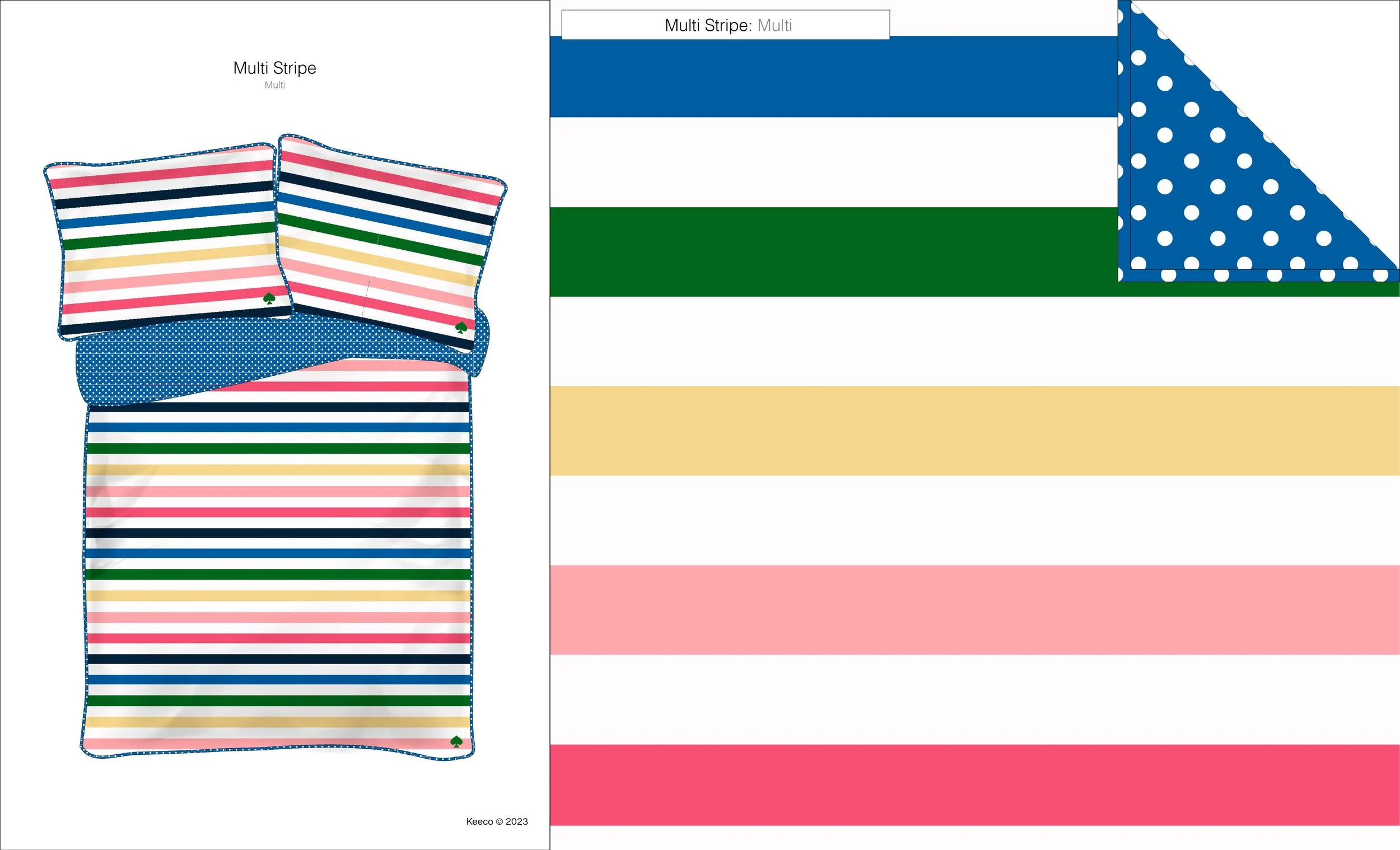 Multi Stripe Comforter