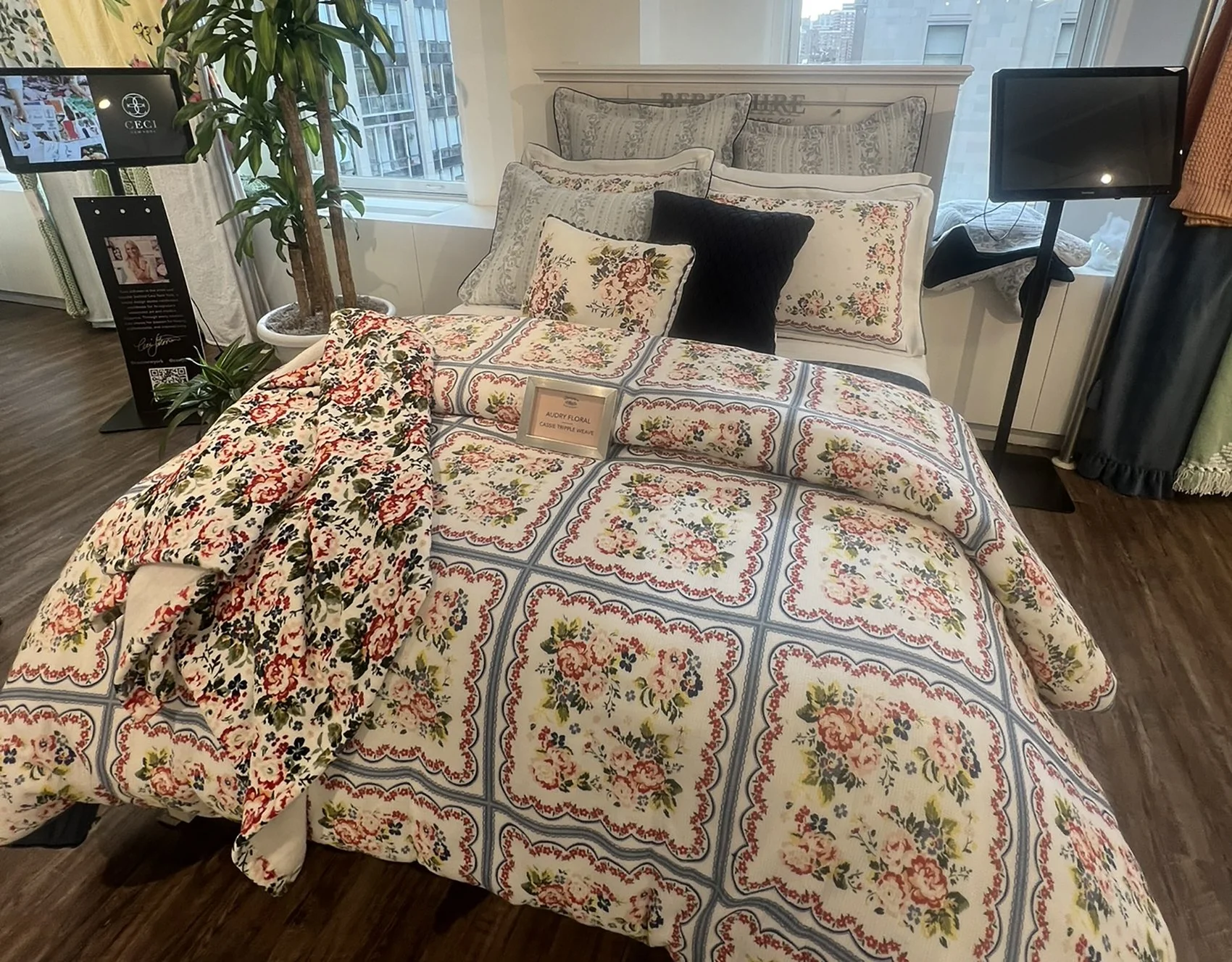 Audrey Floral Squares Collection
