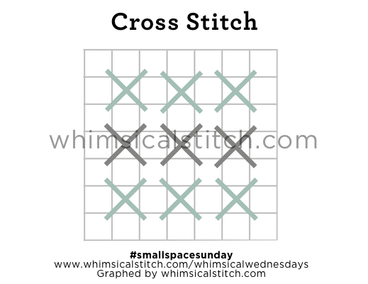 single floss drop | cross stitch | Creative Whims Logo