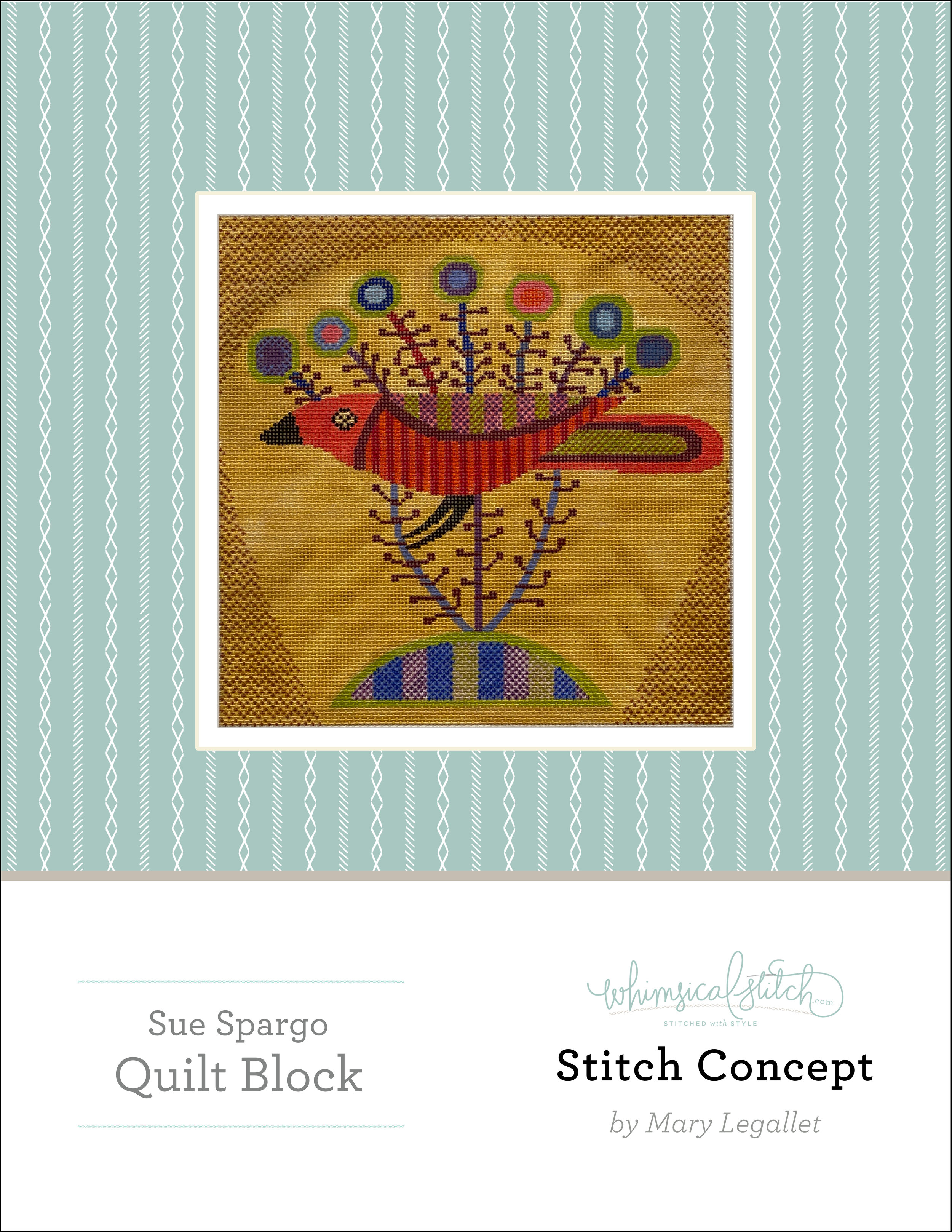 Sue Spargo Quilt Block