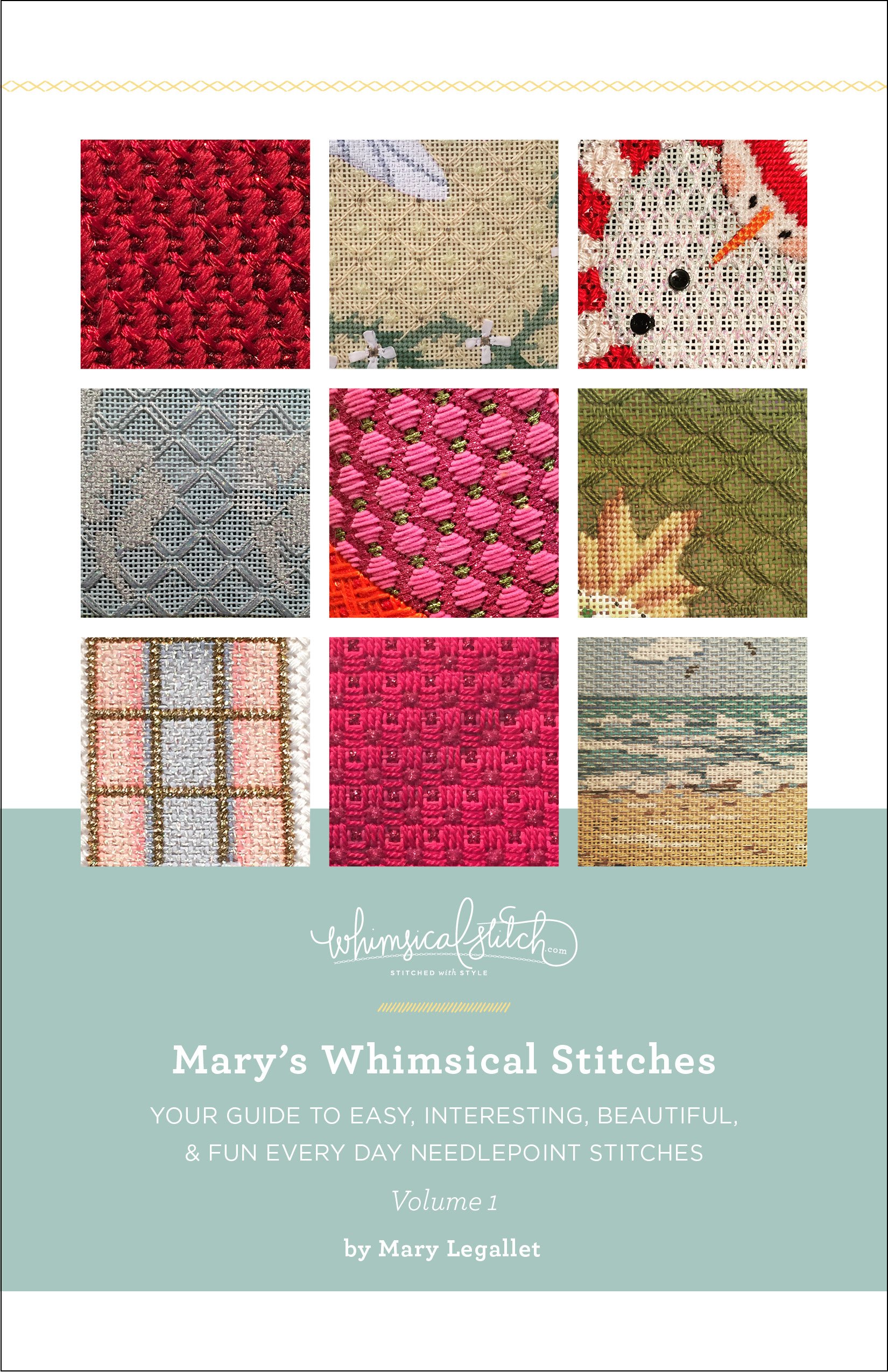 Mary's Whimsical Stitches Volume 2 – BeStitched Needlepoint