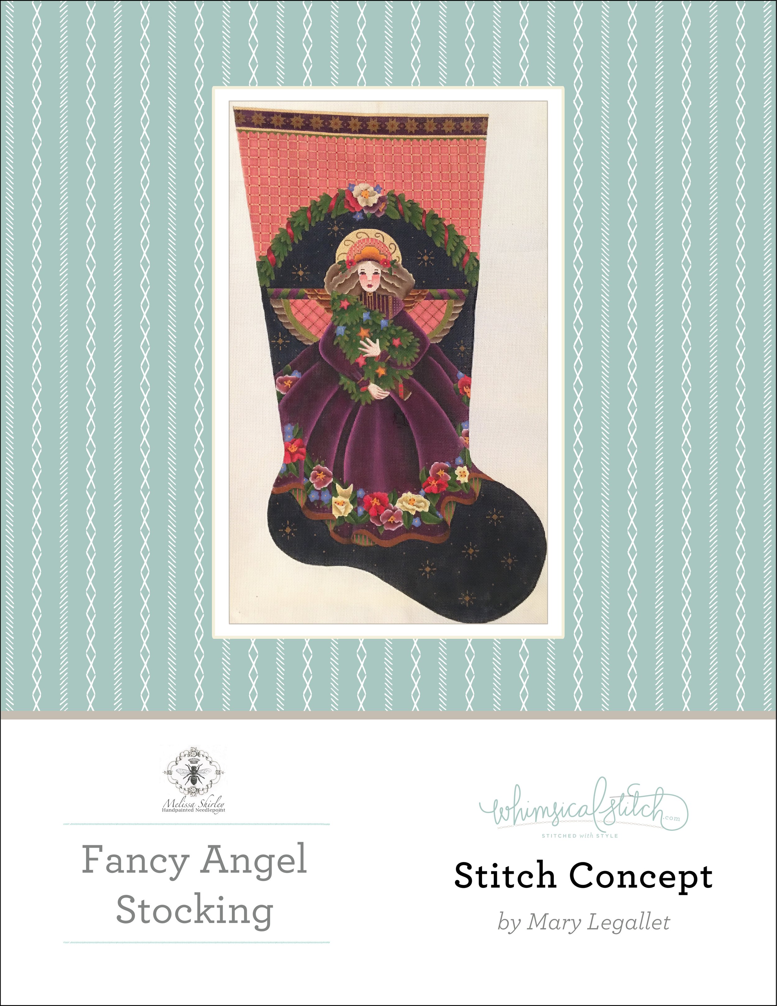 Fancy Angel Stocking