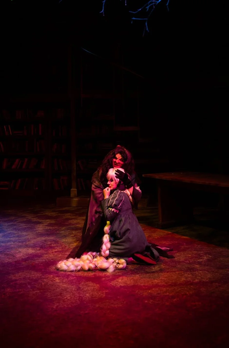 "Stay With Me." Into the Woods at NextStop Theatre. Directed by Evan Hoffmann, Scenic Design by Steven Royal, Costumes by Kathy Dunlap.