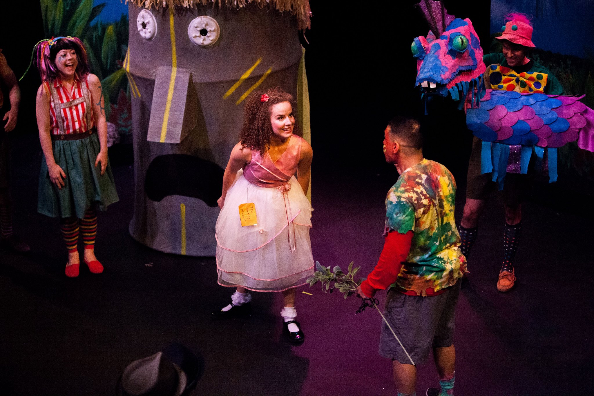  Good Good Trouble on Bad Bad Island at NextStop Theatre.&nbsp;Directed by Danny Tippett, Photo by Matt Rose Photography. 