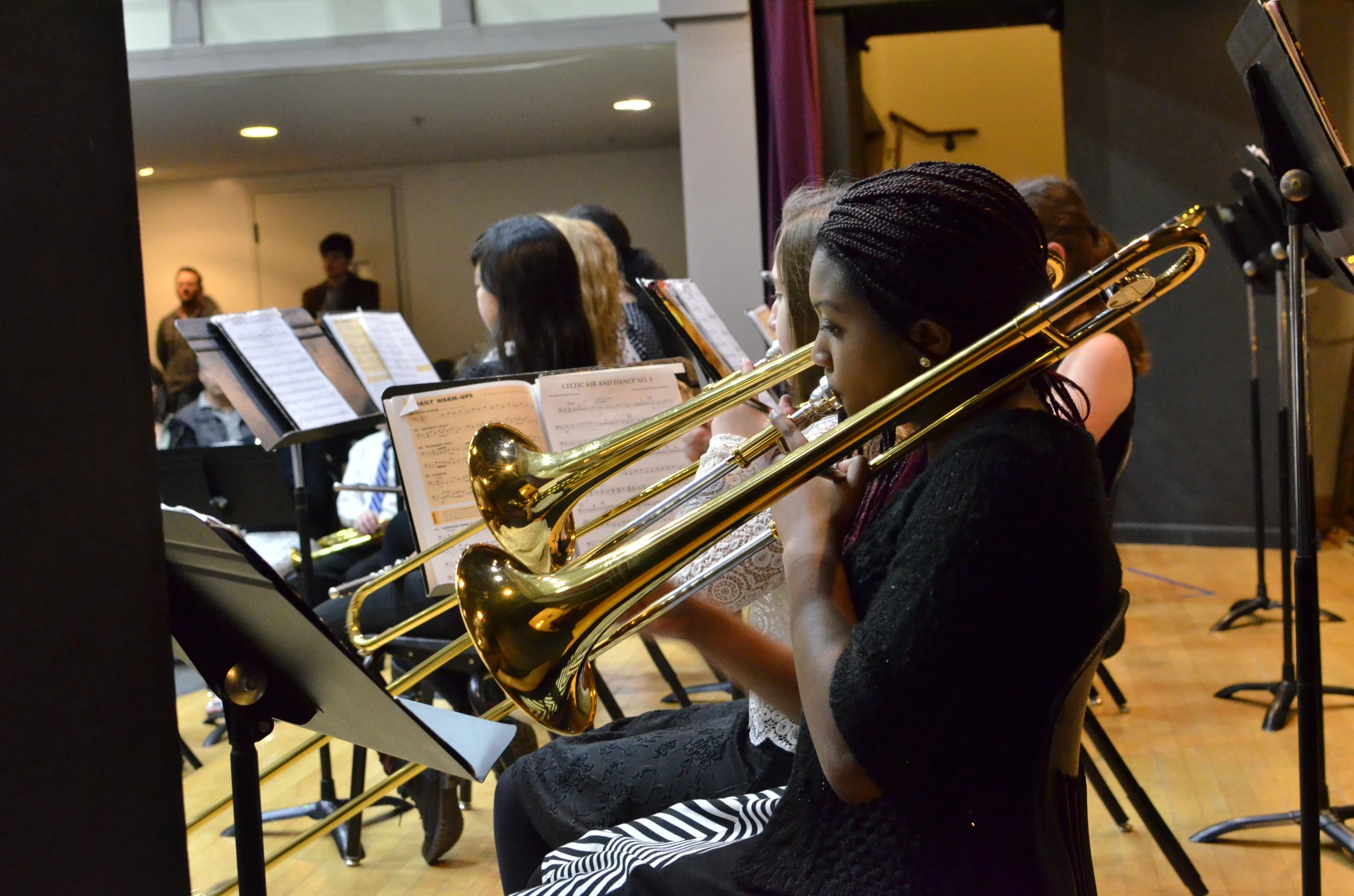 Students learn that music communicates emotions and ideas much differently than words.