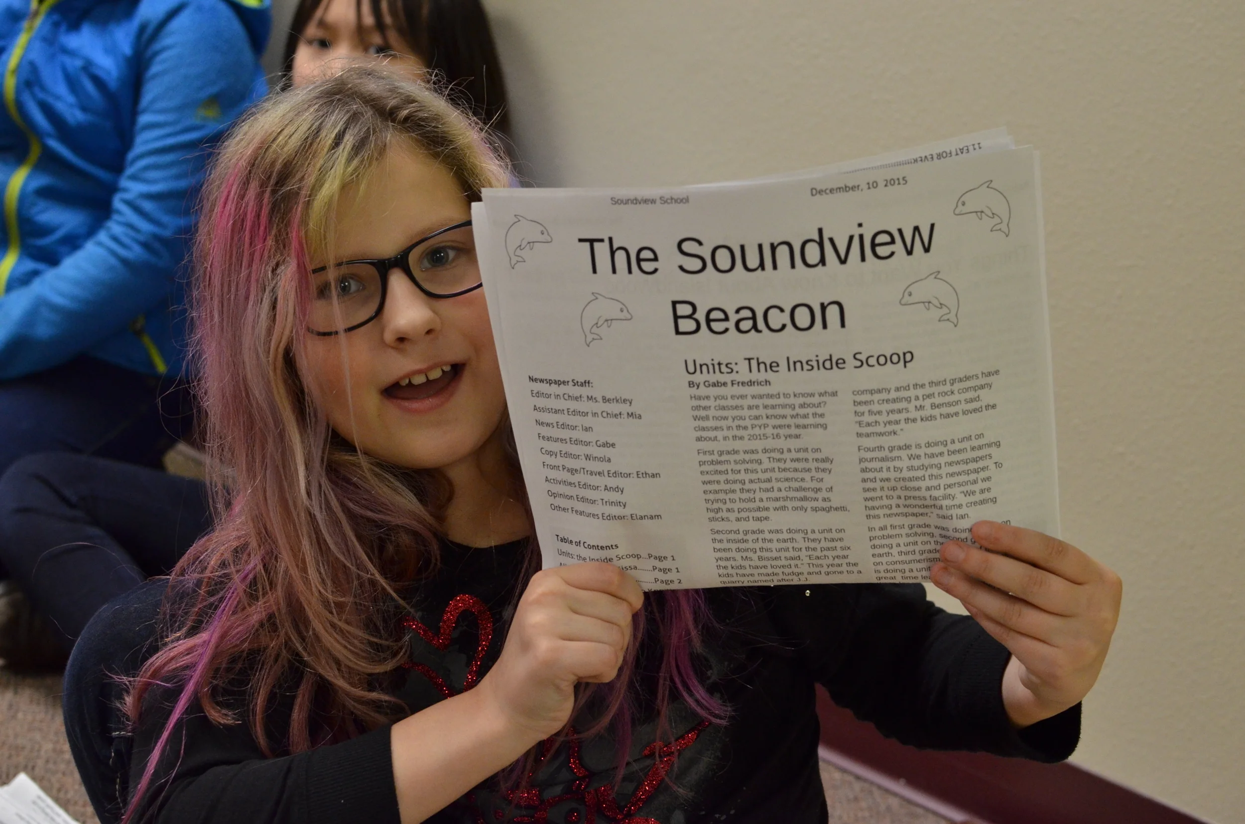 Students learn the complexities of communicating through different media. 