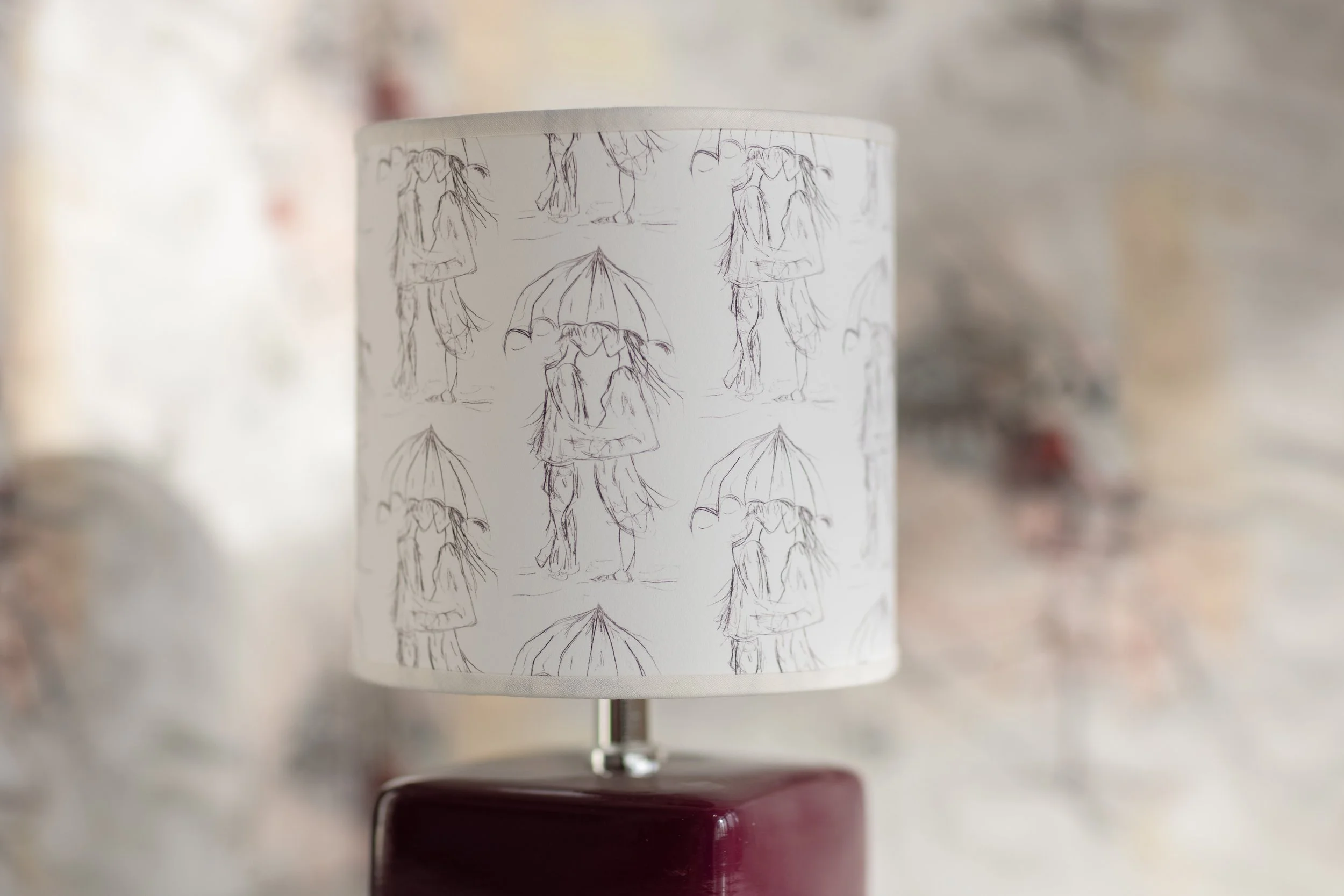 The Torn Umbrella Lampshade