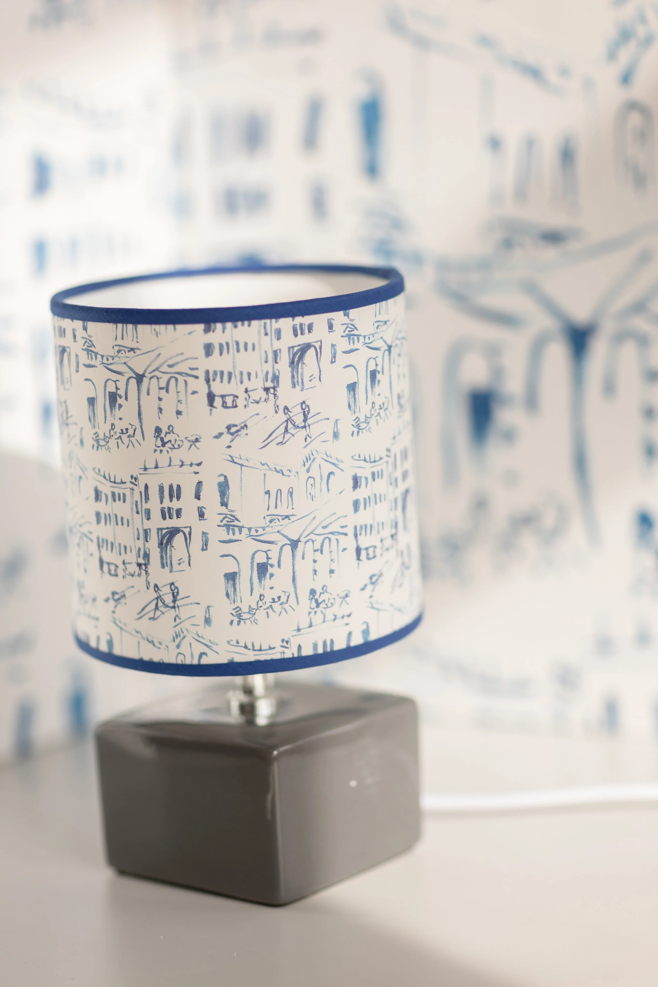 The Delft Blue Gallery Lampshade
