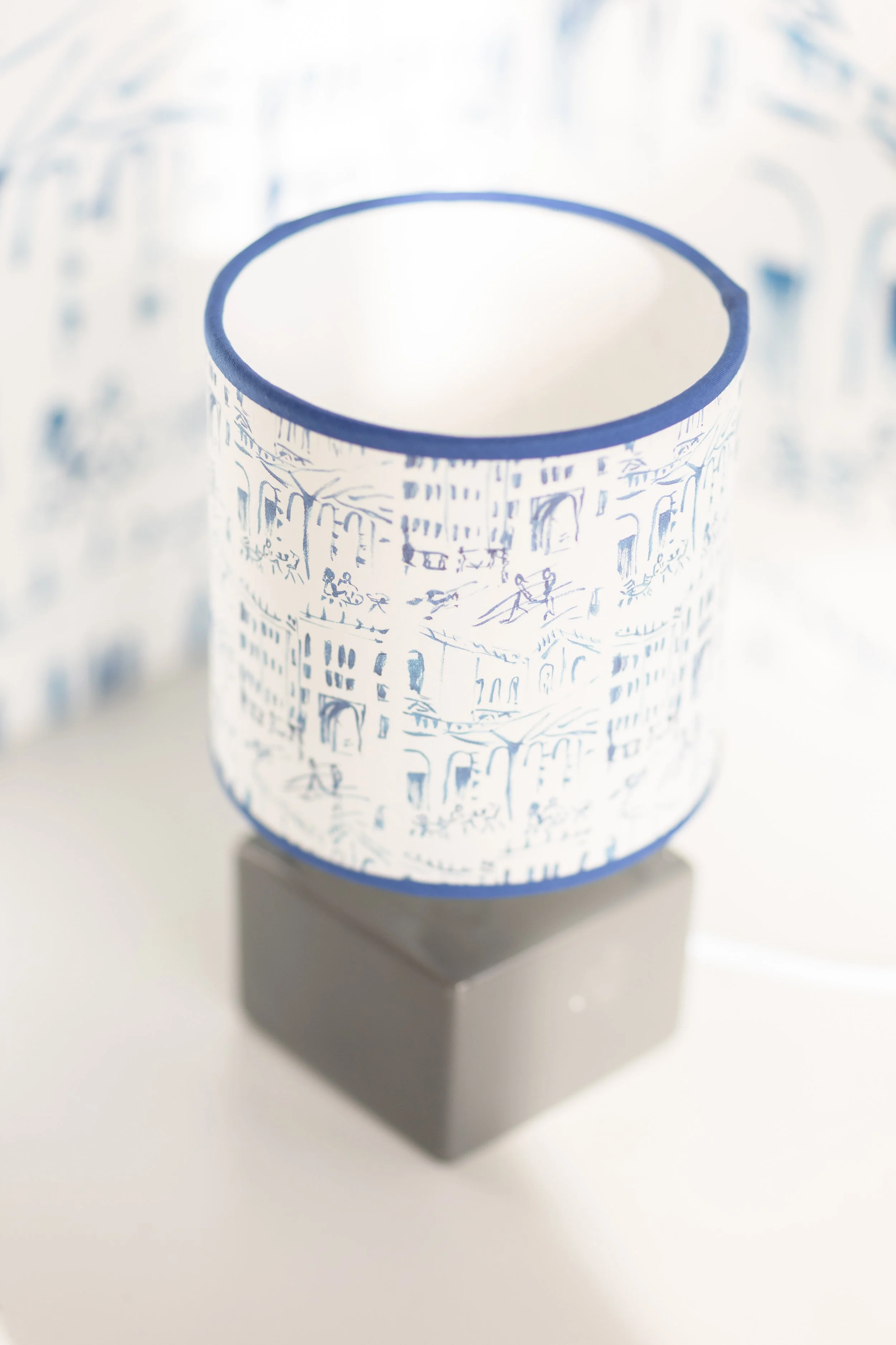 The Delft Blue Gallery Wallpaper