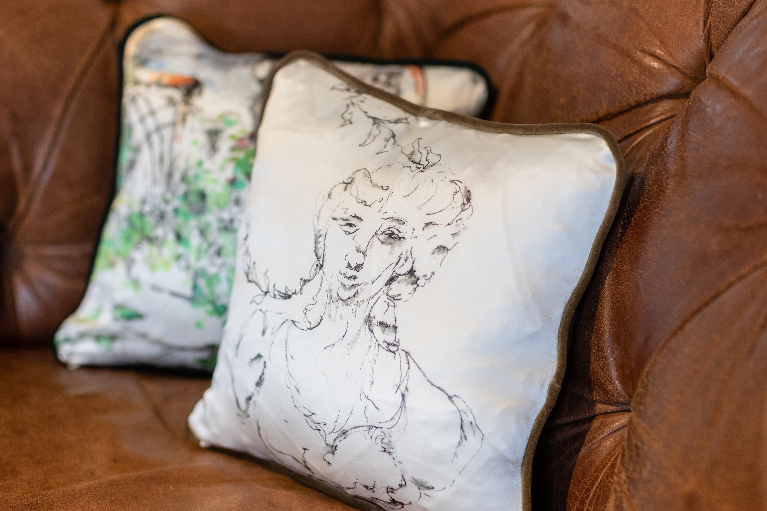 The Gigi Bust Cushion