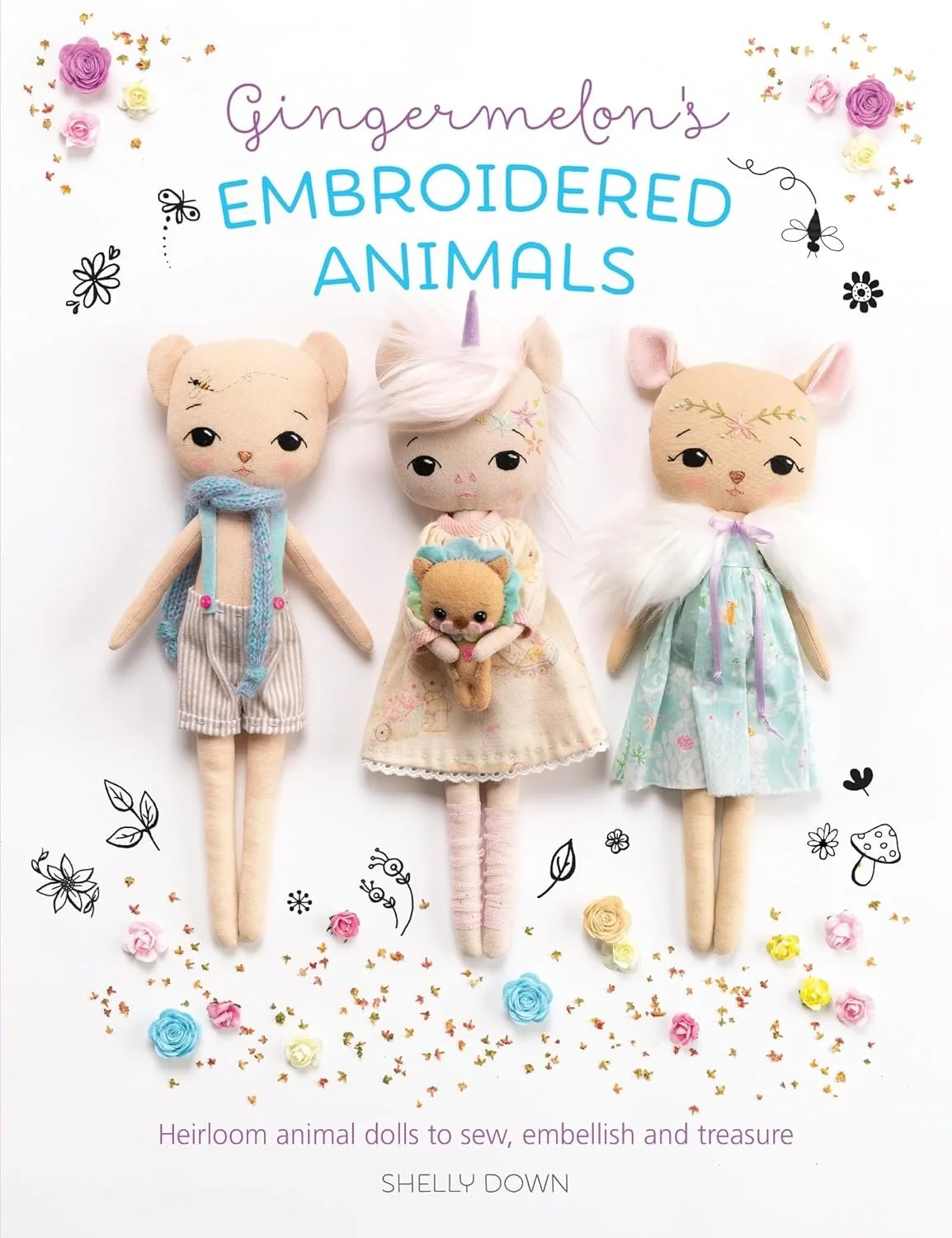 Gingermelon’s Embroidered Animals
