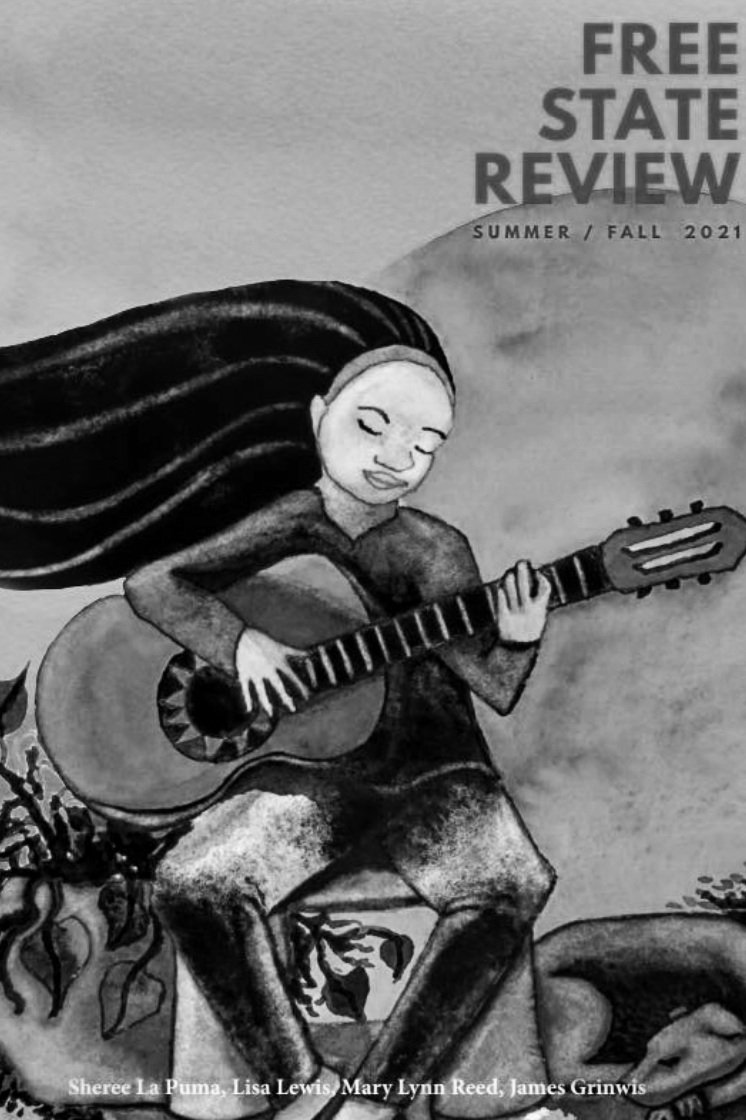 Debut poetry publication: “Rain Gathering” in Free State Review