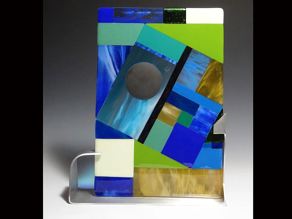 Award: Blue and Green Diagonal