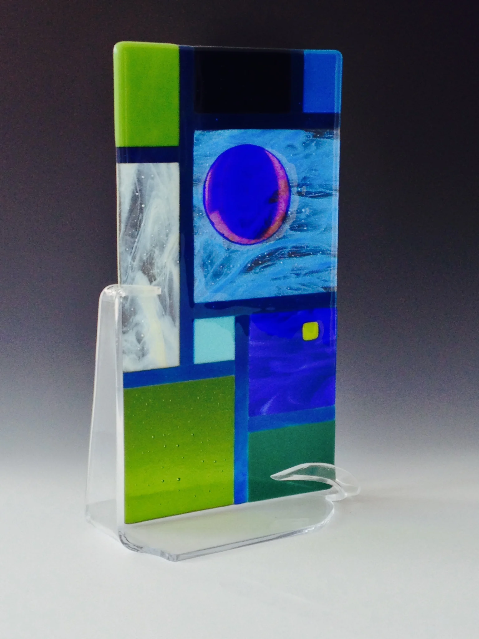 Award: Blue and Green Geometric