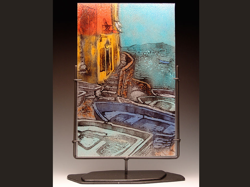 Manarola Italy<a href=>→</a><strong>16" x 9" $950 SOLD</strong>