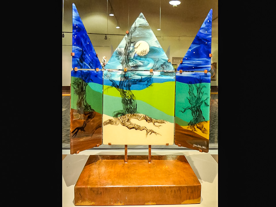 Adoration of the Elders<a href=>→</a><strong>27" x 27.5" with Stand $1,870</strong>