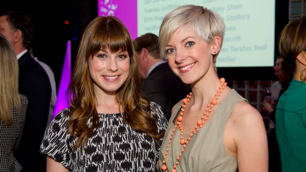 Meghan Heffern (left) and Jessica Steblyk at Unmasked (JJ Thompson/JJ Thompson) Source: Party photos of the week – The Globe and Mail