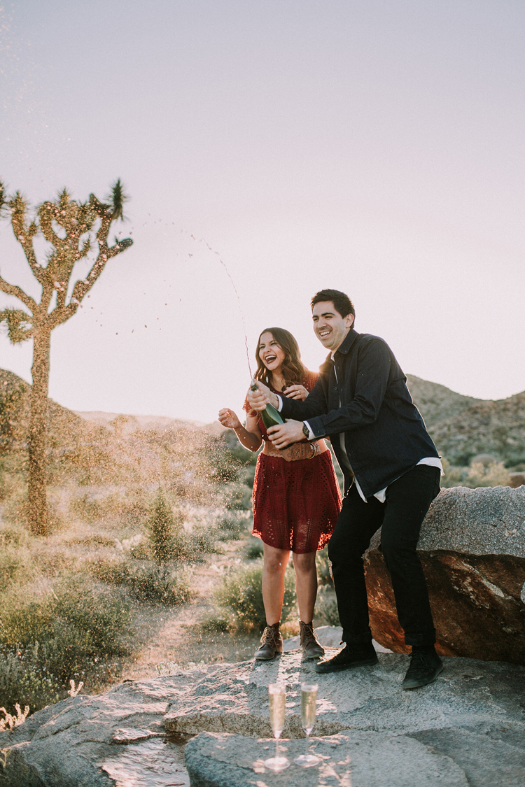 Ruben + Lauren | Joshua Tree Engagement