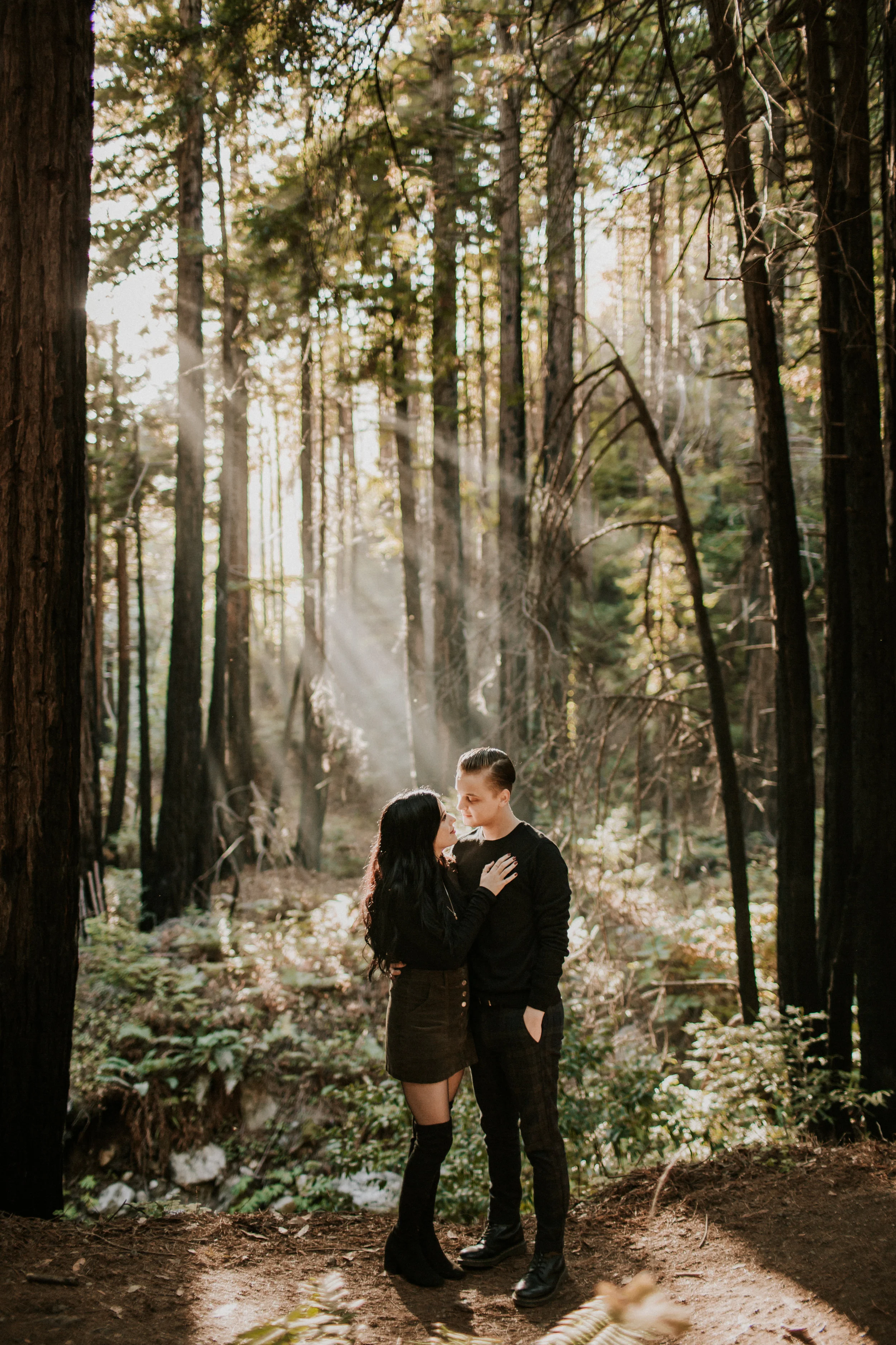 Chelsea + Brandon | Edgy Big Sur Engagement Session