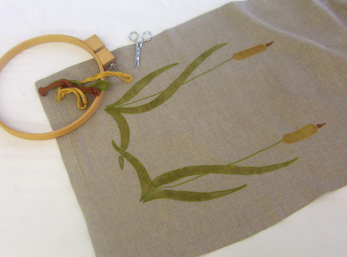 Cat Tail Table Runner