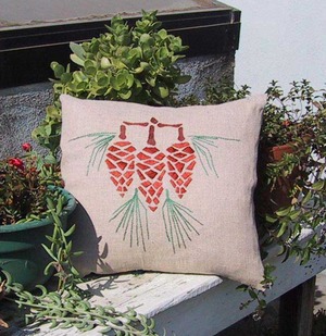Pine Cone Pillow